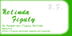 melinda figuly business card